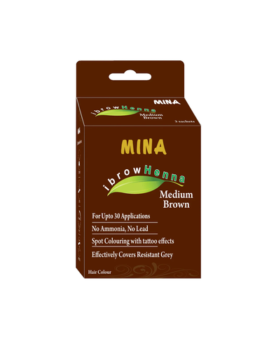 MEDIUM BROWN mina henna