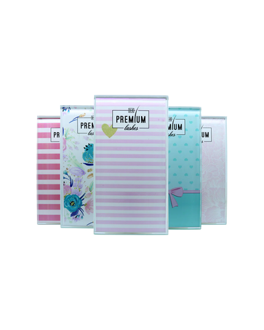 Staklena paleta za trepavice