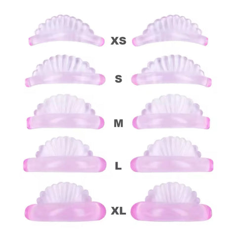 Jastučići za lash lift (školjka)